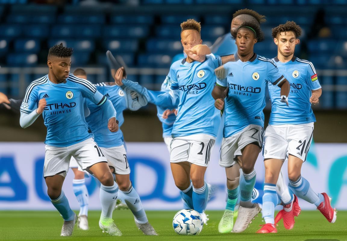 皇马U21对决曼城U21：西甲与英超青训体系的未来对话